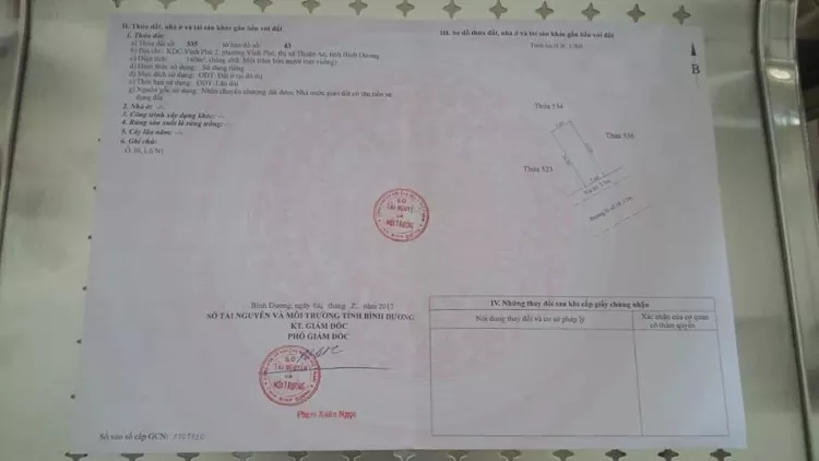 BÁN ĐẤT NỀN KHU DÂN CƯ VĨNH PHÚ 2, SỔ RIÊNG
