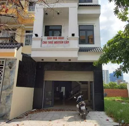 Cho thuê nhà mặt tiền đối diện bệnh viện Quốc Tế Becamex, khu đô thị The Seasons Lái Thiêu, LH: 0919.187.159