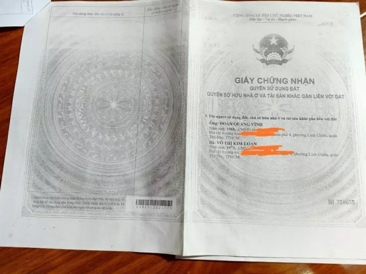 BÁN NHÀ 1 TRỆT 3 LẦU LINH CHIỂU, THỦ ĐỨC