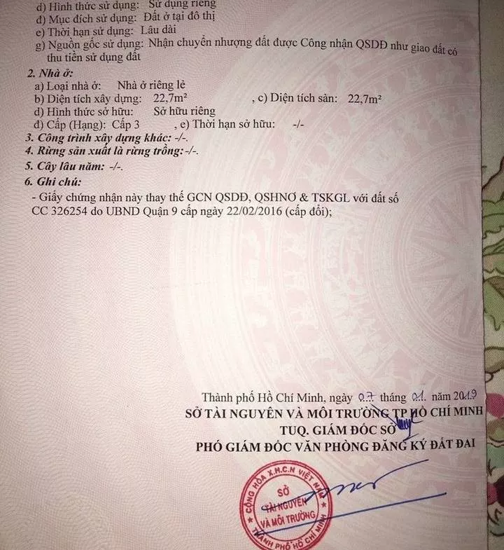 Bán lô đất nền Võ Văn Hát, phường Long Trường, quận 9 giá rẻ