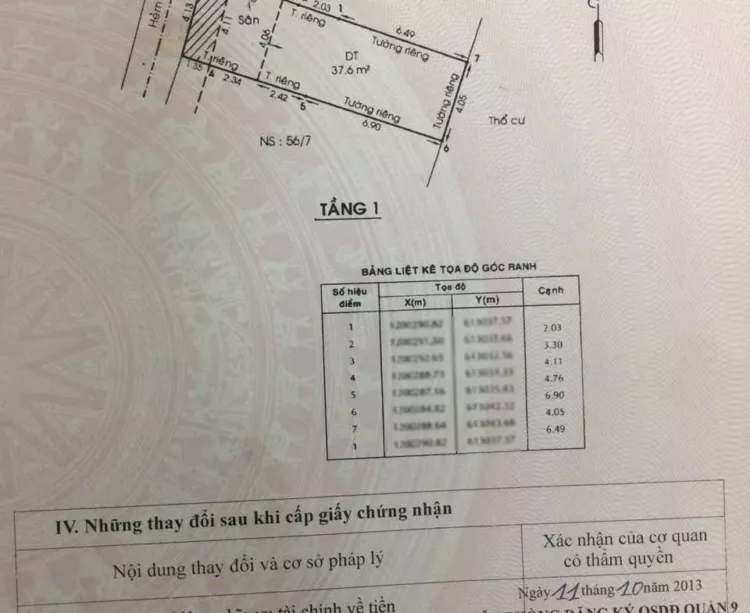 Bán nhà cấp bốn Tân Hoà 2 , kp6, phường Hiệp phú, Q9. Hẻm xe hơi thông suốt.