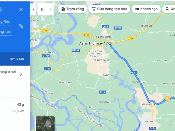 Bán đất sào Phường Hắc Dịch, TX Phú Mỹ, BRVT giá rẻ