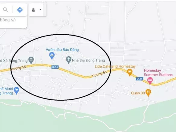 Bán nhanh đất xuyên mộc, Bà ria Vũng tàu, ngay Quốc Lộ 55, giá rẻ