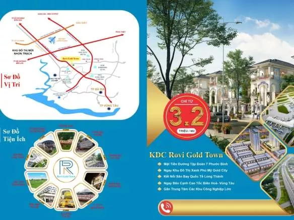 Bán đất Phú Mỹ giá từ1,6 tỷ 1 lô 500m2, vị trí trung tâm