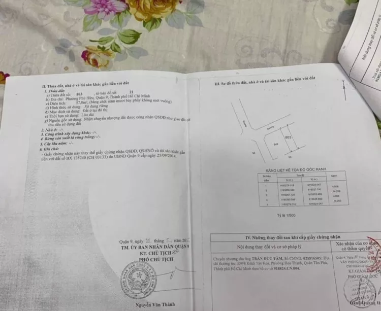 Bán nhà ngay khu dân cư Khang Điền Phú Hữu quận 9