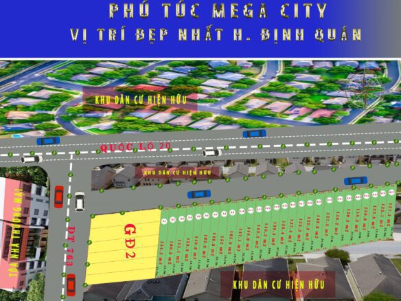 Bán đất nền thổ cư phú túc giá rẻ