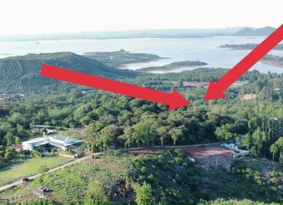 Bán đất đồi view hồ Trị An giá siu tốt
