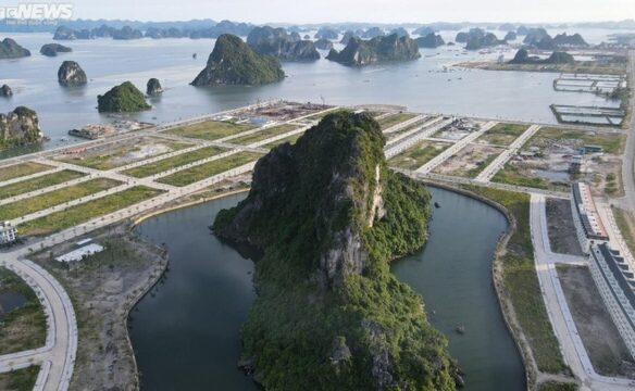 Hình ảnh khu đô thị có ‘hòn non bộ to nhất VN’: Quảng Ninh thông tin chính thức