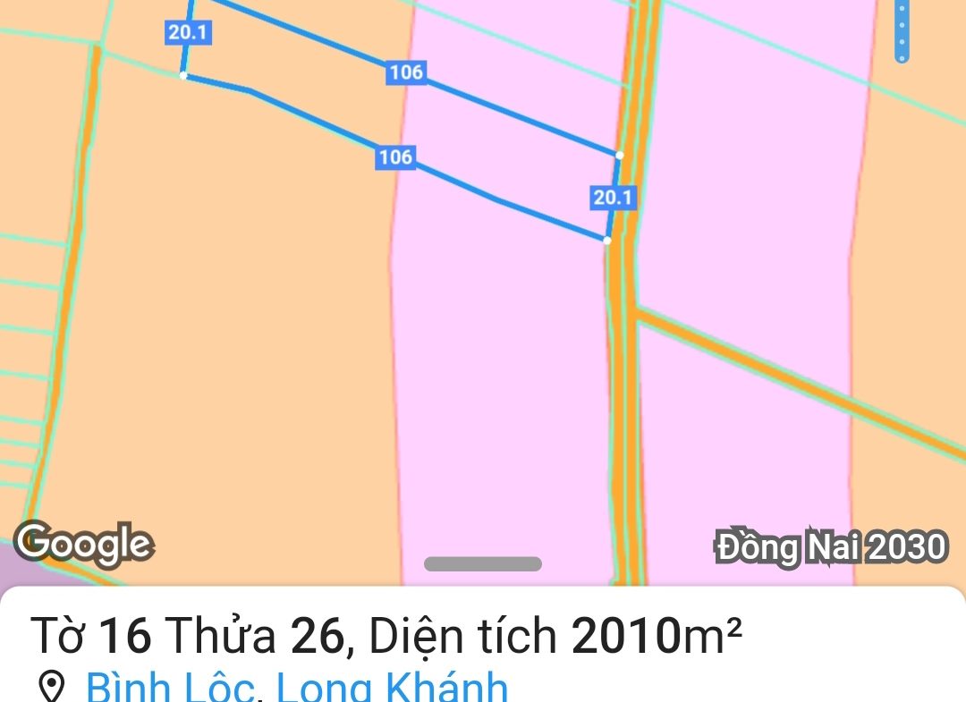 Bán vườn bưởi mặt tiền nhựa Bình Lộc, Long Khánh