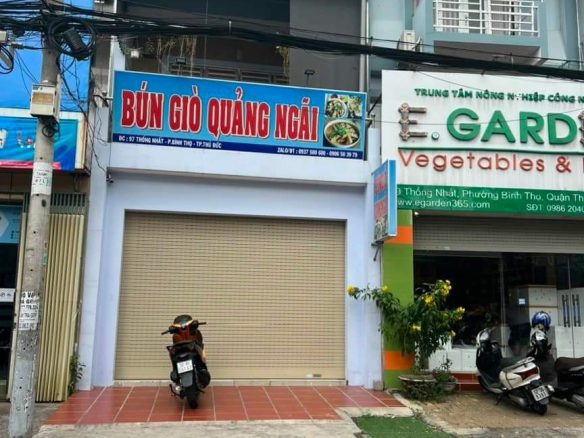 Bán nhà mặt tiền đường thống nhất Thủ Đức