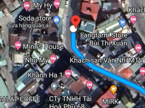 Bán nhà mt đường Lý Tự Trọng Tp Đà Lạt