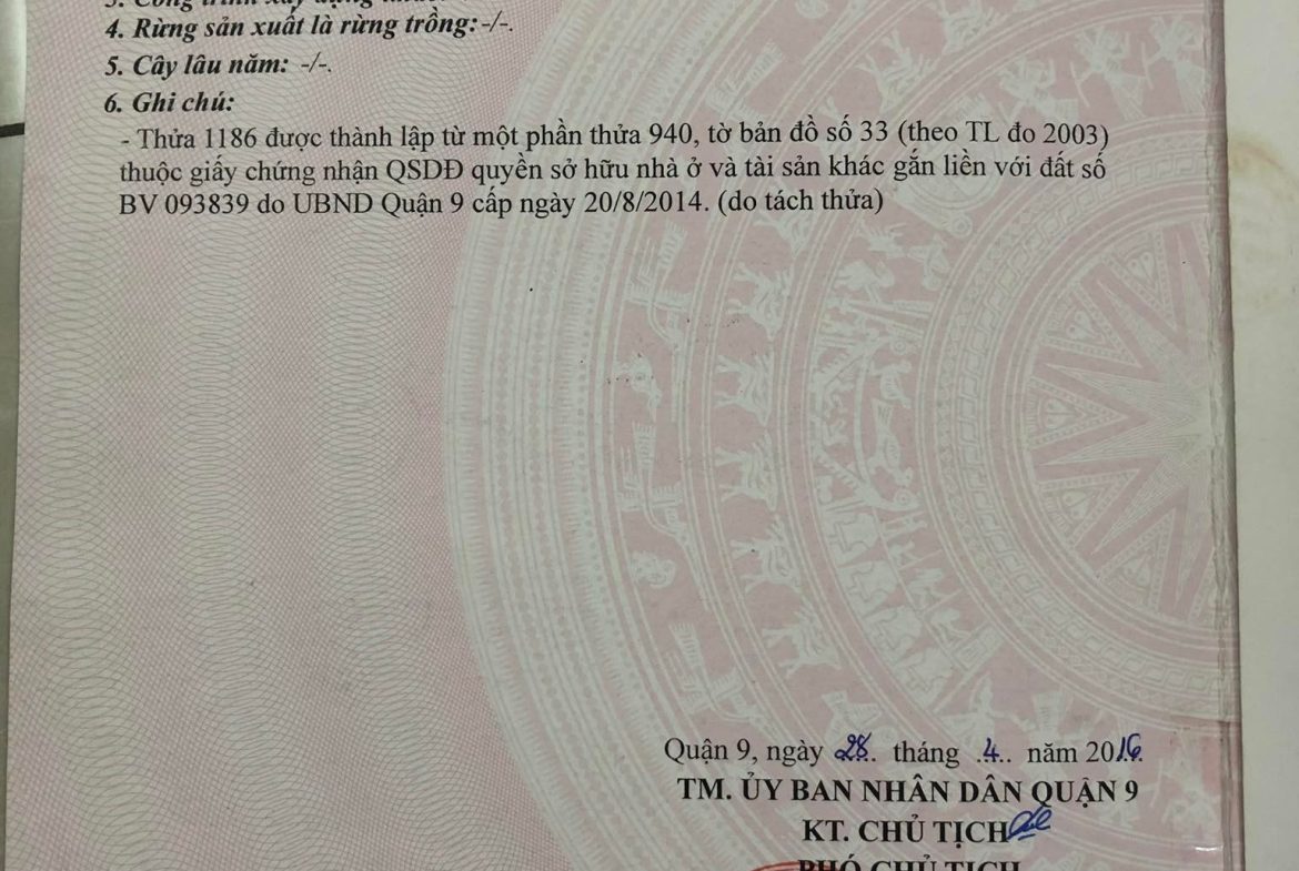 Bán gấp lô đất Long Trường giá rẻ