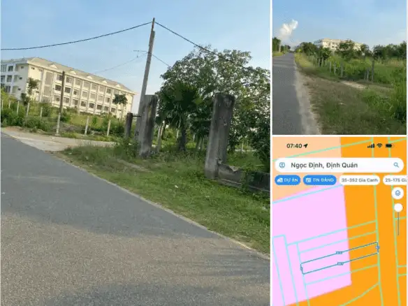 Bán đất Ngọc Định- định quán