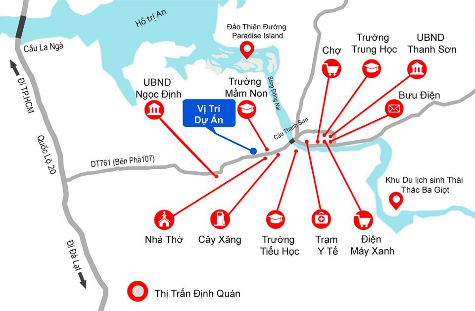 Bán Đất Định Quán Đồng Nai – Cần bán gấp lô đất thổ cư xã Ngọc Định Giá Rẻ