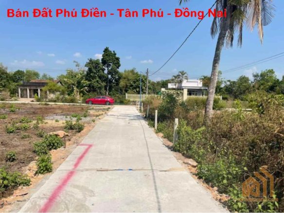 Bán đất thổ cư Phú Điền – Tân Phú – Đồng Nai