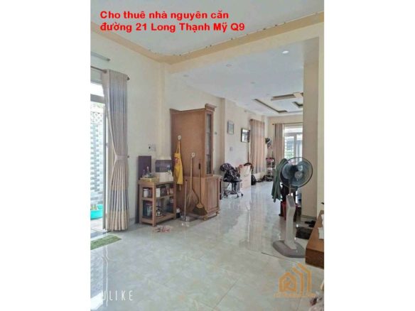 Cho thuê nhà nguyên căn đường 21 Long Thạnh Mỹ giá 12tr/th