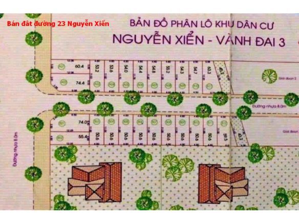 Bán lô đất đường 23 Nguyễn Xiển giá rẻ nhất, chỉ 2,38 tỷ