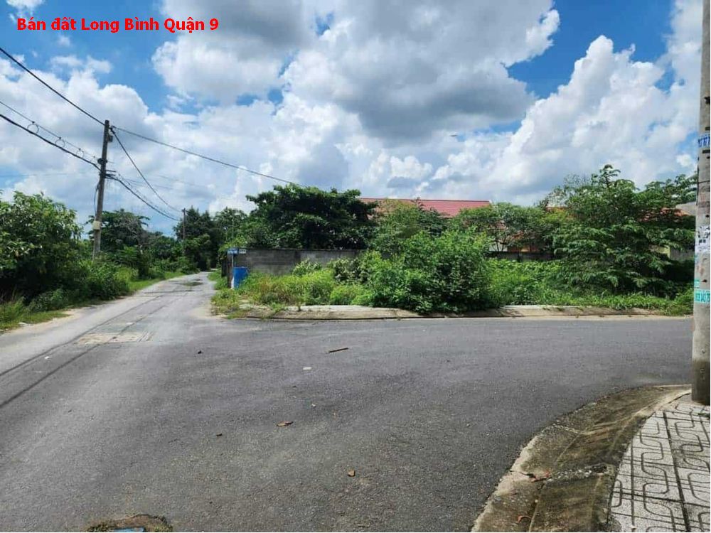 Bán đất quận 9, lô góc 2 mặt tiền hẻm 275 Phước Thiện chỉ 3,5 tỷ