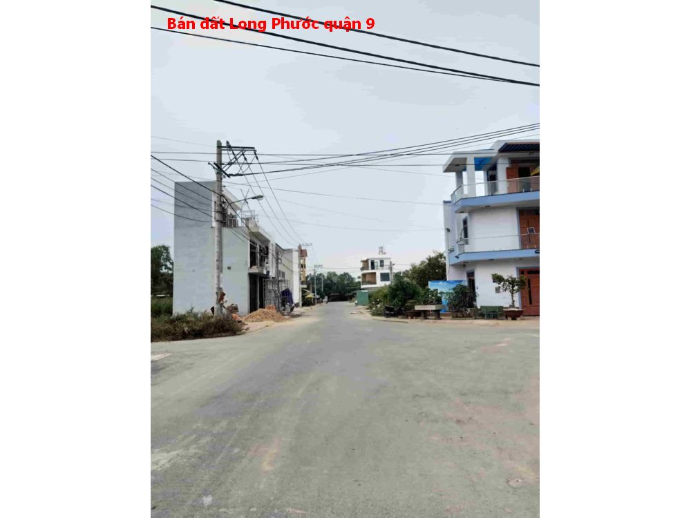Bán đất ngay chợ Long Phước gần Vinhome Grand Park