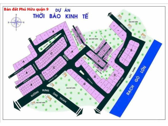Bán đất Phú Hữu quận 9 – dự án Thời báo kinh tế Phường Phú Hữu quận 9
