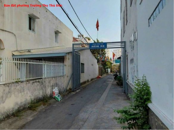 Bán đất phường Trường Thọ Thủ Đức – hẻm 90 phường Trường Thọ