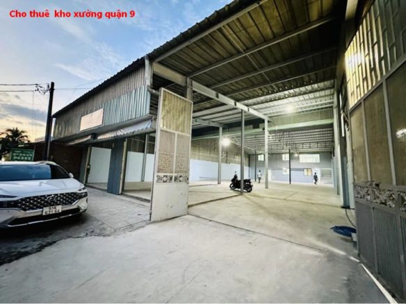 Cho thuê kho xưởng – cho thuê kho xưởng mặt tiền Lò Lu quận 9