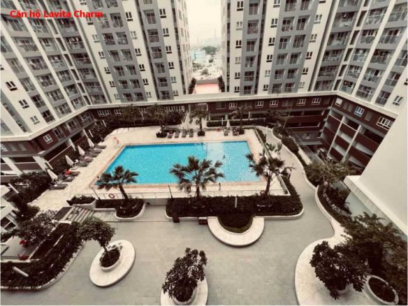 Căn hộ Lavita Charm cho thuê 2pn giá 12tr