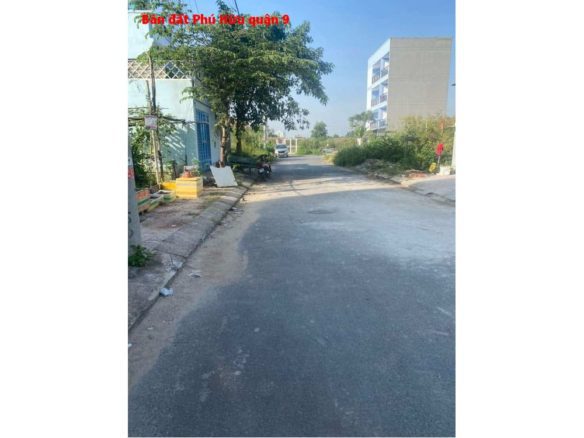 Bán đất Phú Hữu quận 9, gần đường Bưng Ông Thoàn