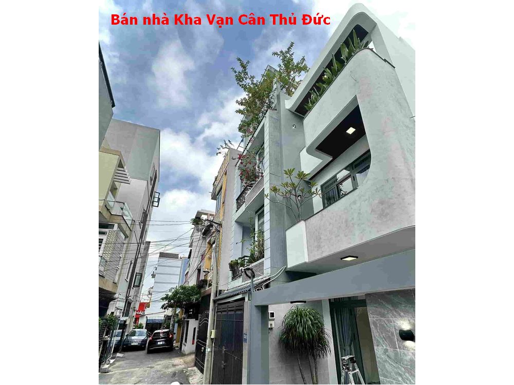 Bán nhà Kha Vạn Cân Thủ Đức, nhà mới xây 1 trệt 2 lầu hẻm xe hơi