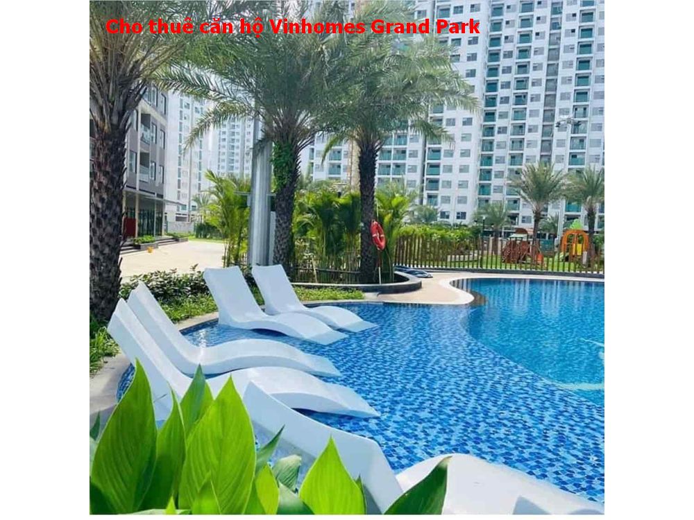 Cho thuê căn hộ Vinhoms Grand Park giá chỉ 5tr/th