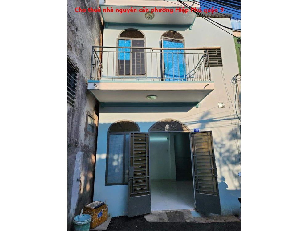 Cho thuê nhà nguyên căn phường Hiệp Phú quận 9