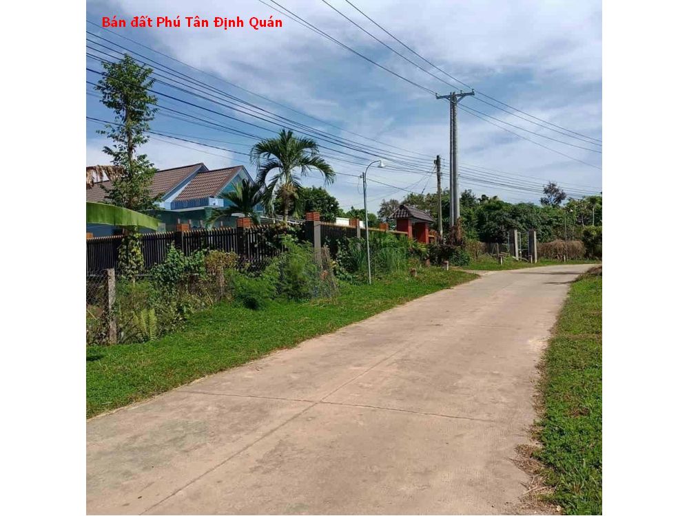 Bán đất Phú Tân định Quán, hạ giá 680tr còn 580tr bán nhanh