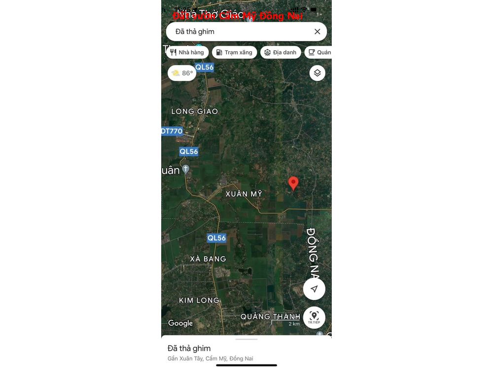 Đất vườn Cẩm Mỹ Đồng Nai giá siêu tốt, sẵn sầu riêng , măng cụt cho nguồn thu quanh năm