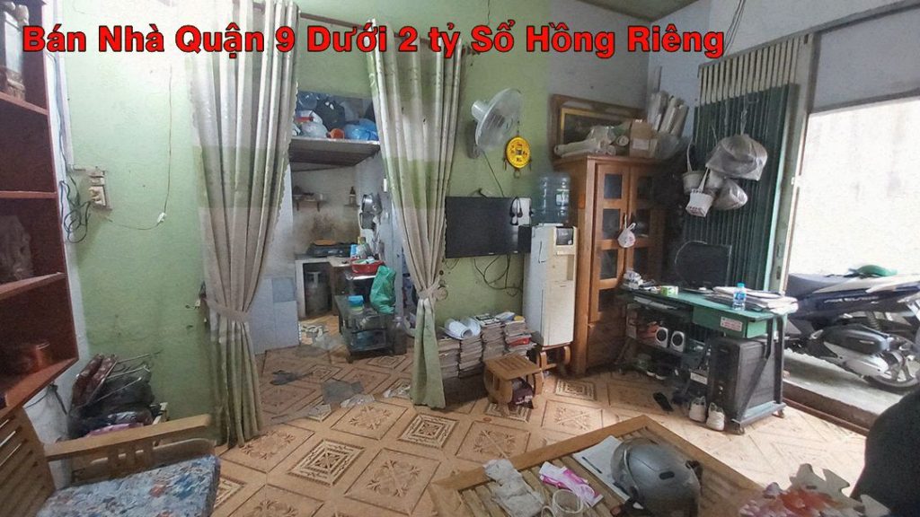 Bán Nhà Quận 9 Dưới 2 tỷ Sổ Hồng Riêng giá 1 tỷ 890 triệu vuông vắn, diện tích 28m2, kết cấu nhà cấp 4, hướng Đông Nam, Căn nhà tọa lạc tại đường 494, Tăng Nhơn Phú A, (Quận 9)Tp.Thủ đức, TP. Hồ Chí Minh.