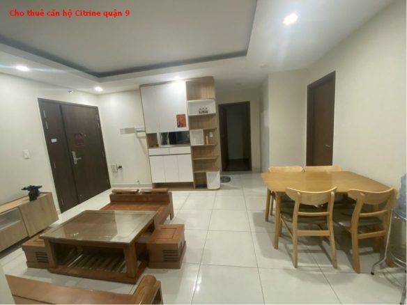 Cho thuê căn hộ Citrine Quận 9 – căn hộ 2 phòng ngủ căn góc giá 8tr/tháng