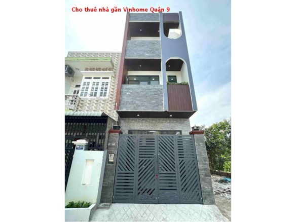 Cho thuê nhà nguyên căn đường 6 phường Long Bình quận 9