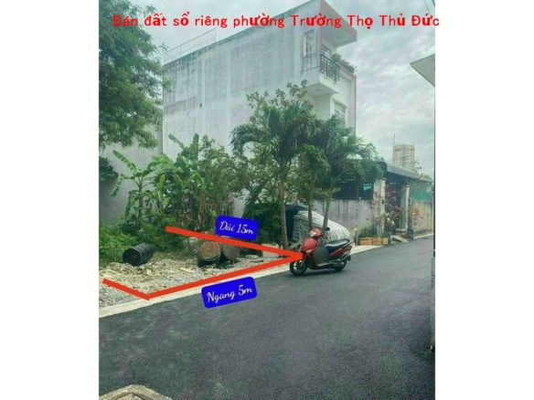 Bán đất hẻm 116 đường 11 phường Trường Thọ Thủ Đức