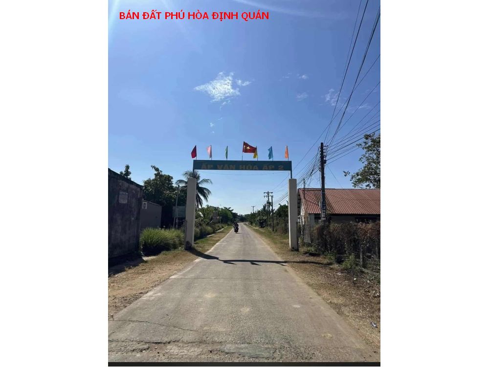 Bán đất Phú Hòa Định Quán – đất thổ cư diện tích 382m2