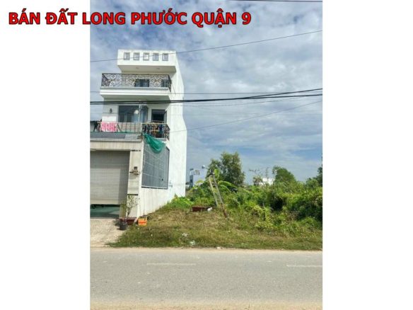 Bán đất mặt tiền đường 9 Long Phước quận 9