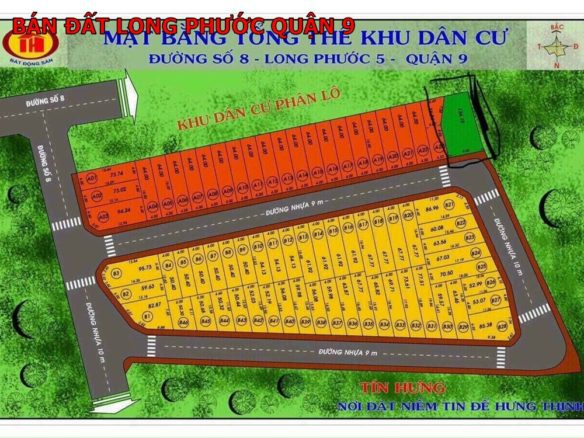 Bán đất Long Phước – dự án Tín Hưng đường 8 Long Phước