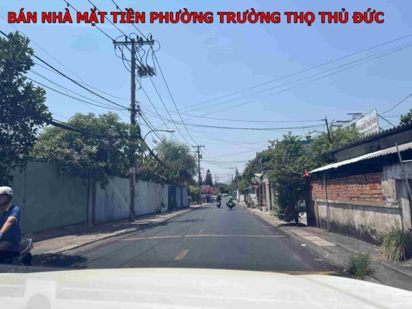 Bán nhà mặt tiền đường số, F Trường Thọ, Thủ Đức