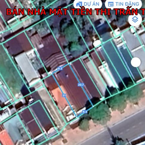 Bán nhà mặt tiền đường Nguyễn Tất Thanh, thị trấn Tân Phú, Đồng Nai