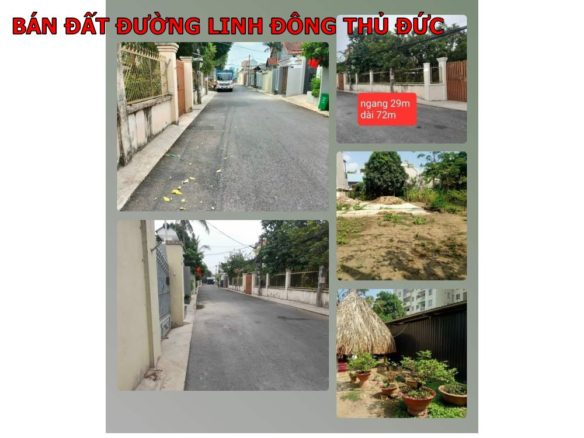 Bán 2096m2 đất đường xe hơi Linh Đông Thủ Đức