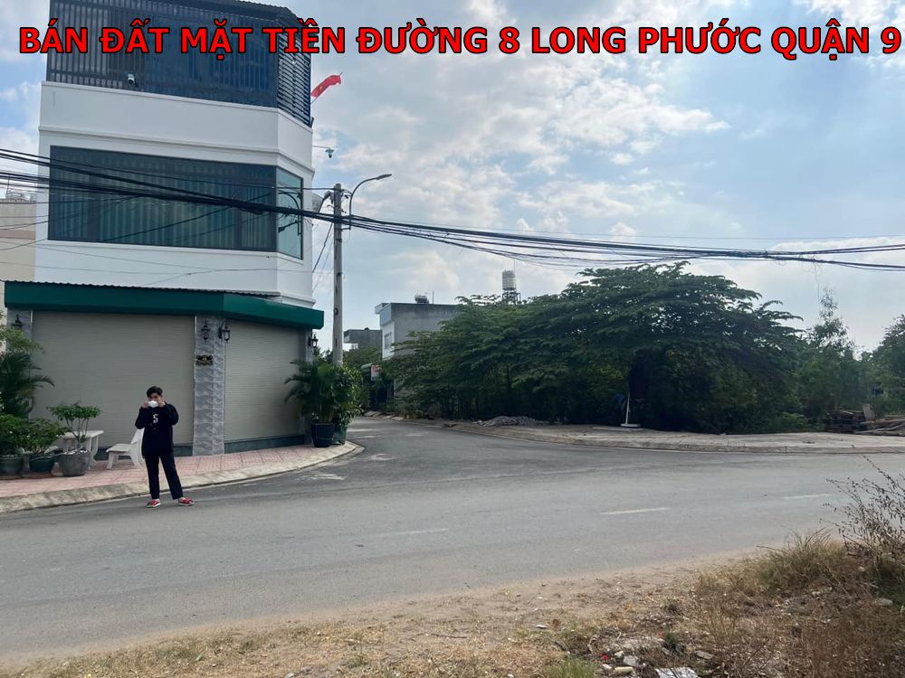 Bán đất mặt tiền đường 8 Long Phước quận 9