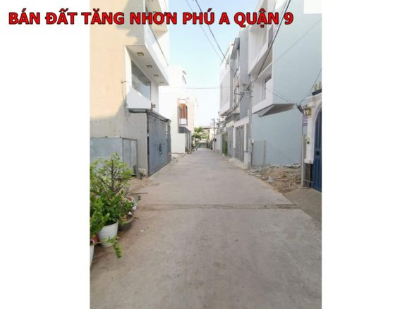 Bán đất đường Làng Tăng Phú quận 9