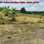 Bán sỉ hoặc lẻ 9 lô đất xào Ngọc Định- Định Quán giá chỉ 6xxtr/ lô