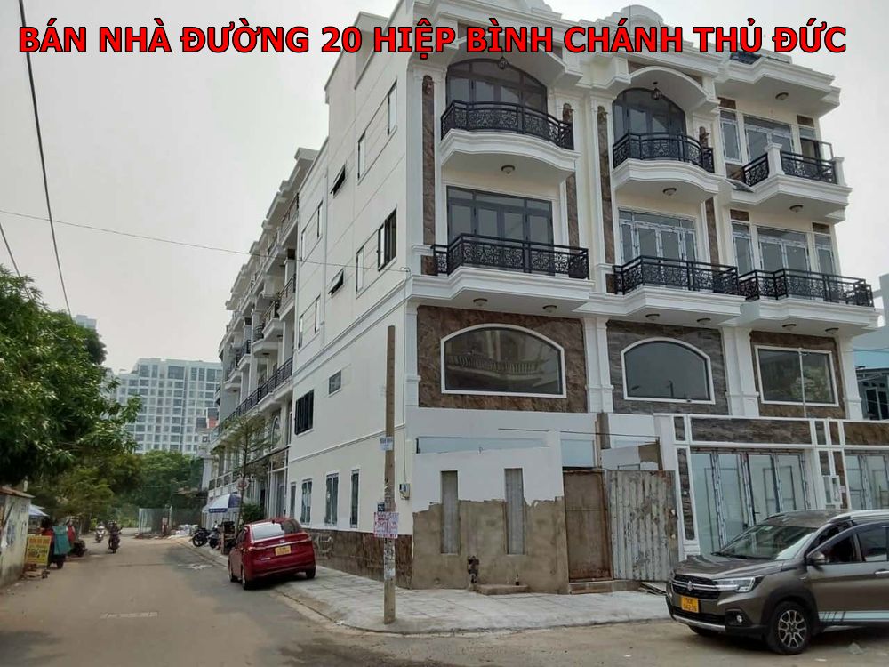 Bán nhà đường 20 Phường Hiệp Bình Chánh Thủ Đức