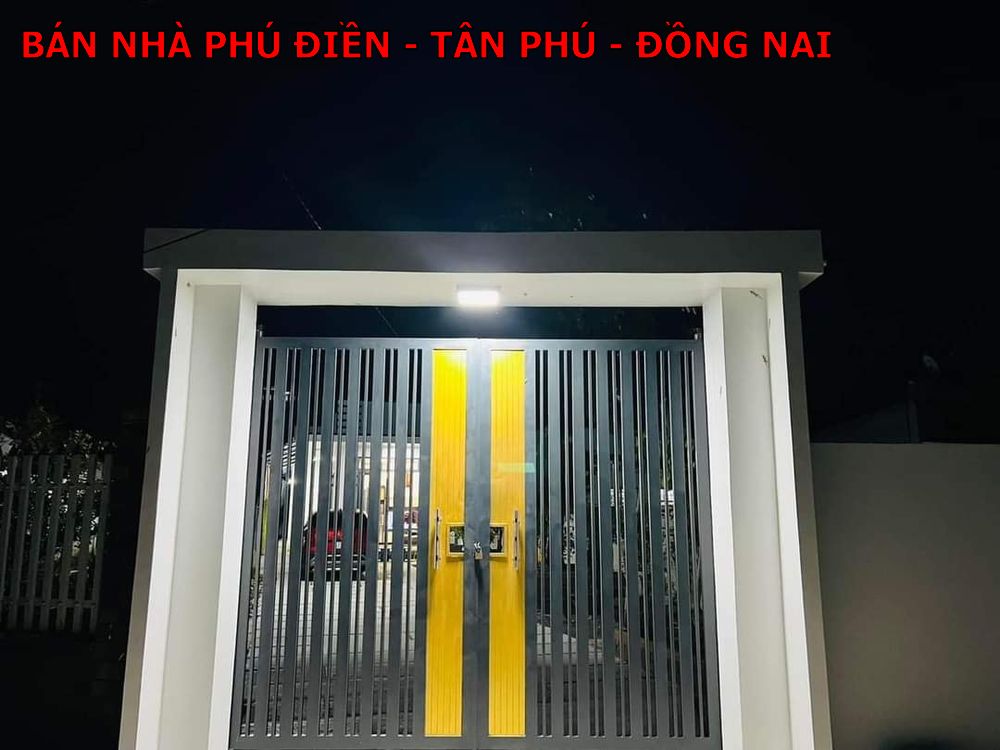 Bán nhà mới xây rất đẹp khu Phú Điền, Tân Phú, Đồng Nai