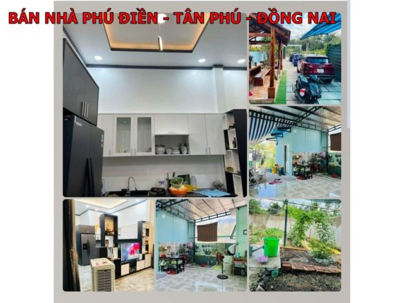 Bán nhà mới xây rất đẹp khu Phú Điền, Tân Phú, Đồng Nai