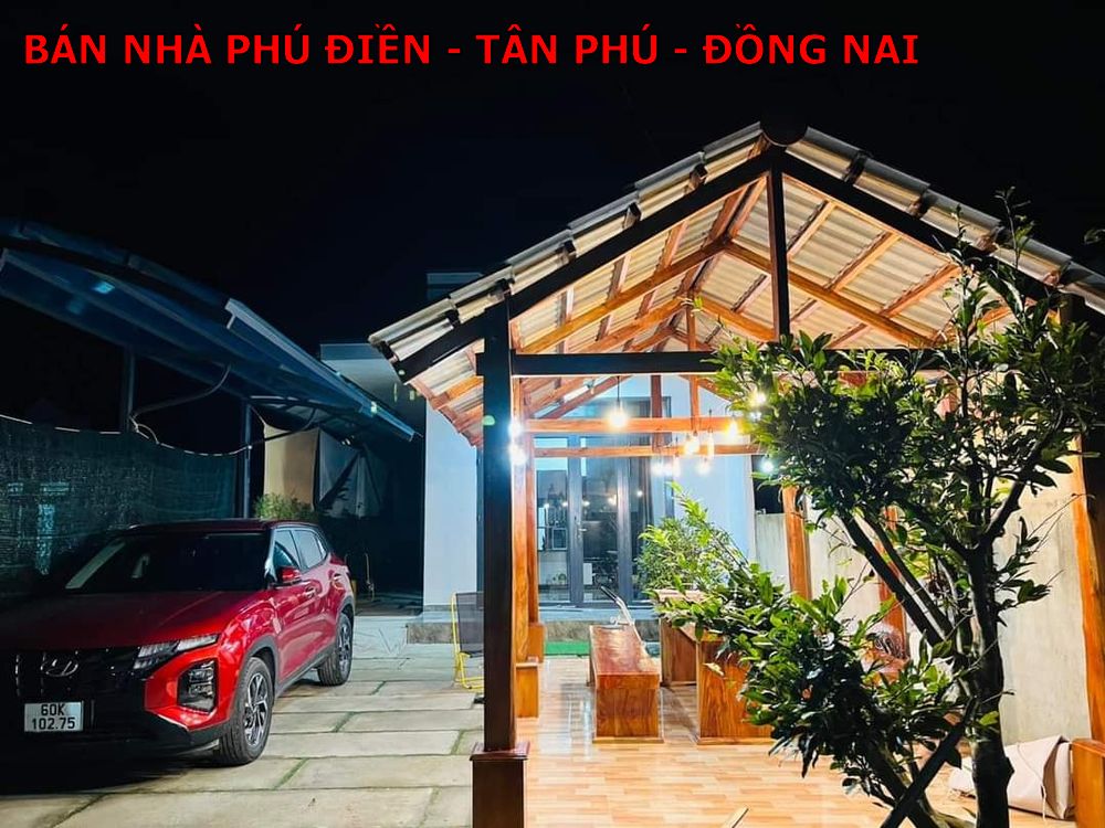 Bán nhà mới xây rất đẹp khu Phú Điền, Tân Phú, Đồng Nai